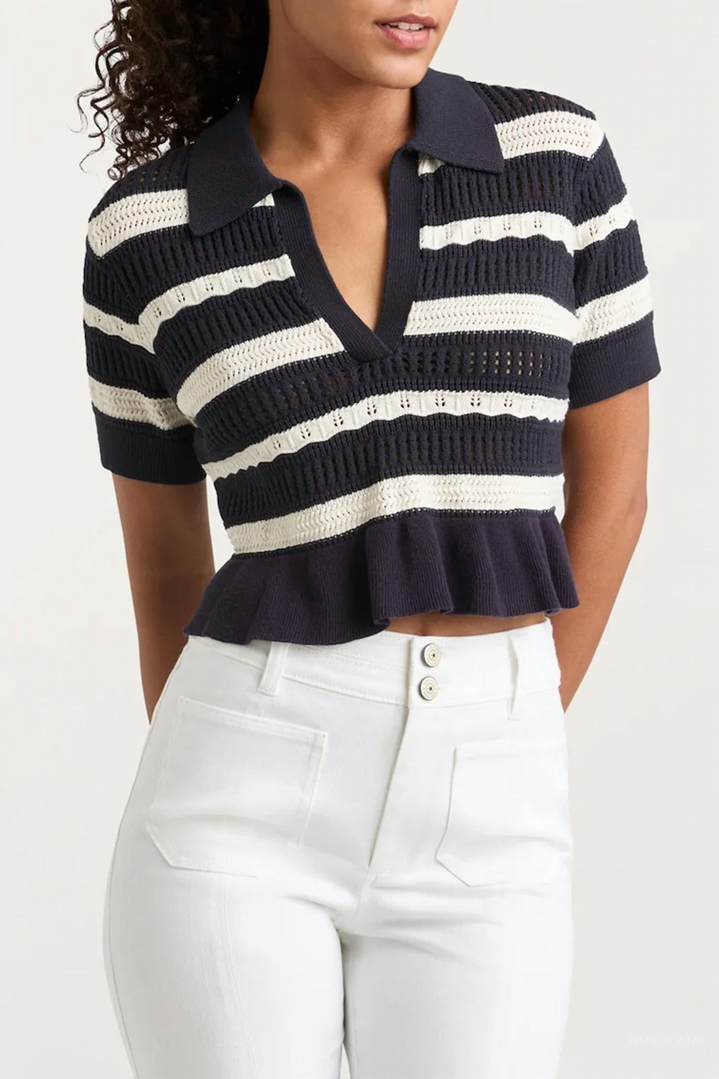 Cinq A Sept - Elvire Knit Pullover Polo