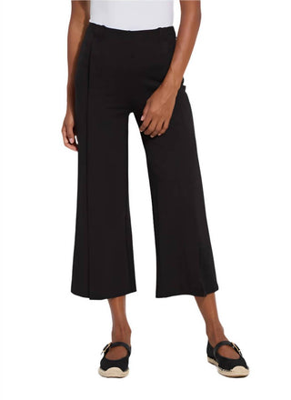 Lysse - Calça Cropped com Detalhe de Plissado Kori