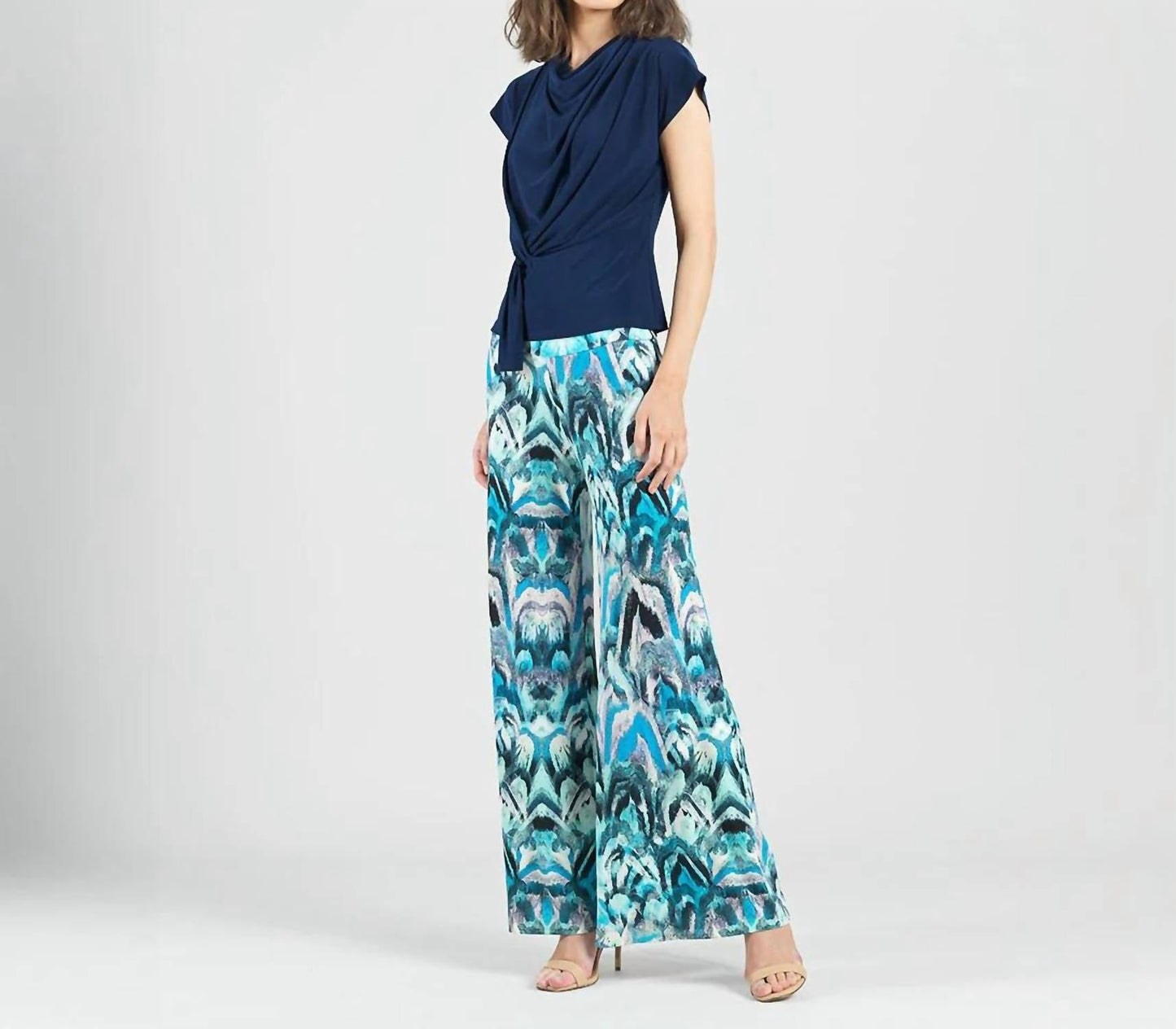 Clara Sunwoo - Drape Neck Loop Front Top