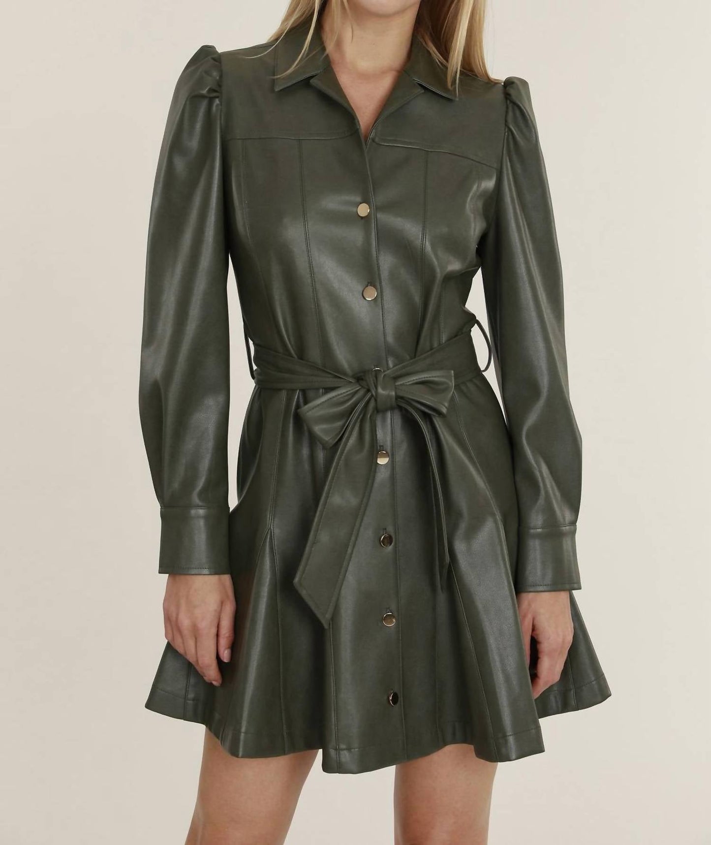 Dolce Cabo - VEGAN BELTED DRESS
