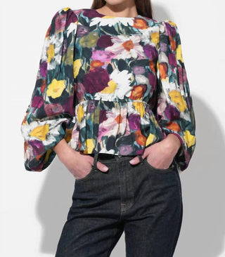 Adelyn Rae - Esmarie Peplum Blouse