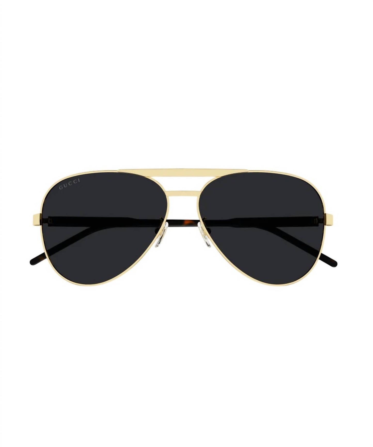 Gucci - Men's Square Aviator Metal Sunglass