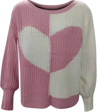 Bibi - Posie Heart Knit Sweater