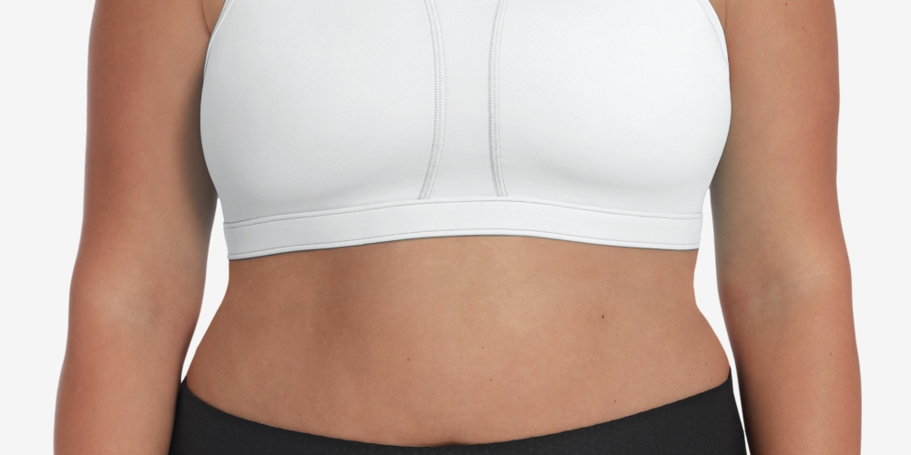 Sutiã esportivo feminino Champion The Vented, branco, tamanho 3X