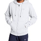 Moletom com capuz Champion Powerblend Fleece com zíper, masculino, branco, tamanho médio