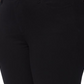 Calça jeans skinny feminina Jones New York Lexington de cintura alta, preta, tamanho 20W