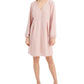 Vestido feminino de chiffon da INC International Concepts, rosa, tamanho extrapequeno
