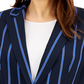 Terno feminino Anne Klein Plus Size, separado, para escritório, blazer de um botão, azul, tamanho 22W