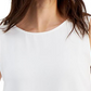 Blusa regata feminina Anne Klein, branca, tamanho médio