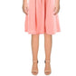 Vestido feminino com detalhe de gravata, estilo flare, bege, tamanho 4, da INC International Concepts