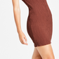 Vestido justo feminino Bar III marrom tamanho grande