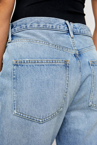 Free People - Calça Jeans Stovepipe Feminina