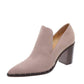 Schutz - Women's Krosbie Suede High Block Pointed Fomo Toe Cut Out Booties