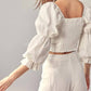 Do+Be - Ruffle Ruched Front Top
