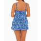 Longitude - Ocean Air Triple Tier Long Torso Swim Dress