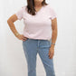 Charlie B - Women's V Neck Linen Shirt