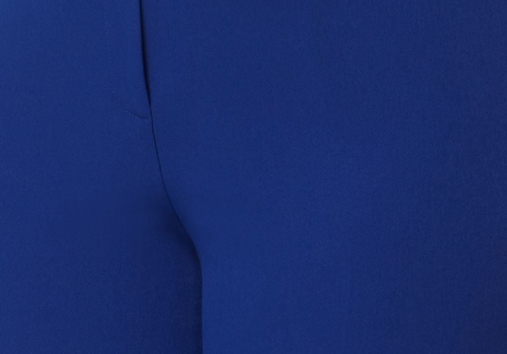 Calça feminina Anne Klein reta preta plus size