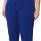 Calça feminina Anne Klein reta preta plus size