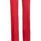 Calça feminina Anne Klein Misses Twill reta vermelha tamanho 10