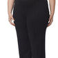 Calça Jones New York Serenity Pintuck Feminina, Preta, Tamanho 1X