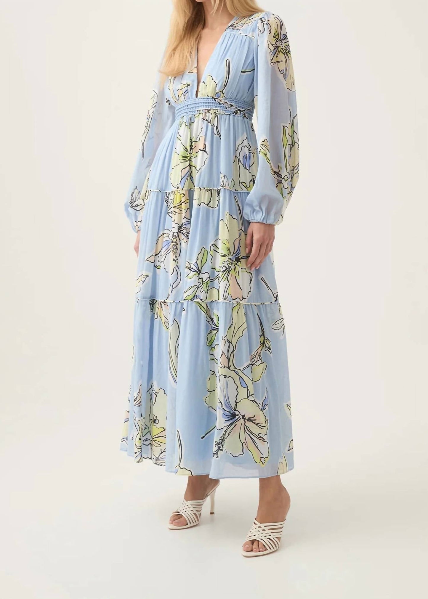 Aje. - Romantica Voile Maxi Dress