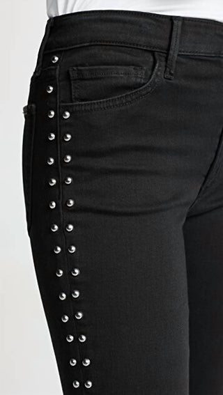 Joe'S Jeans - Calça jeans skinny Charlie com tachas de cintura alta