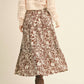 &Merci - Floral Midi Skirt