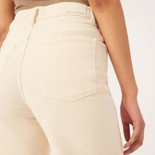 Dl1961 - Calça de veludo cotelê Hepburn feminina