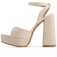 Andrea - Women's Ankle Strap Heeled Sandals