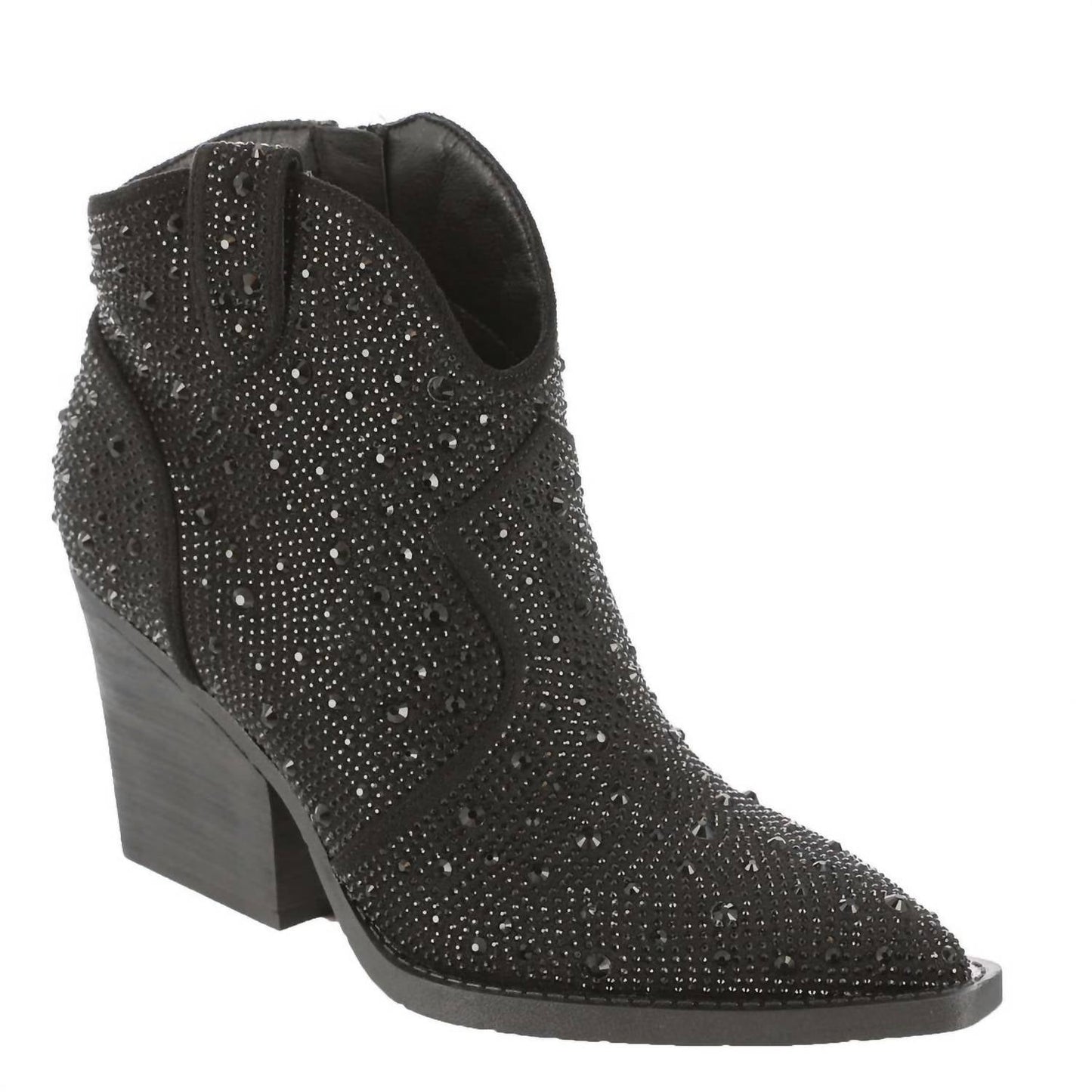 Very G - Women's Austin Leg Up Rhinestone Booties