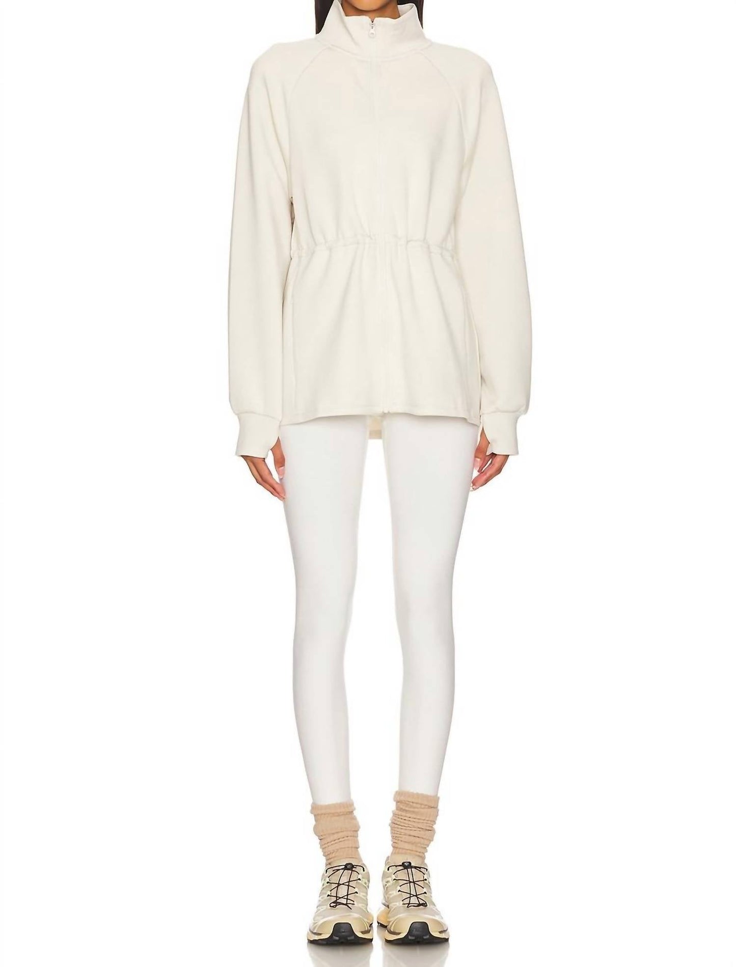 Varley - Alisa Zip Through Midlayer Sweater