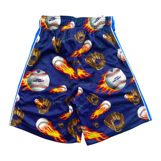Flow Society - Boy Pull On Fastball Baseball Printed Shorts