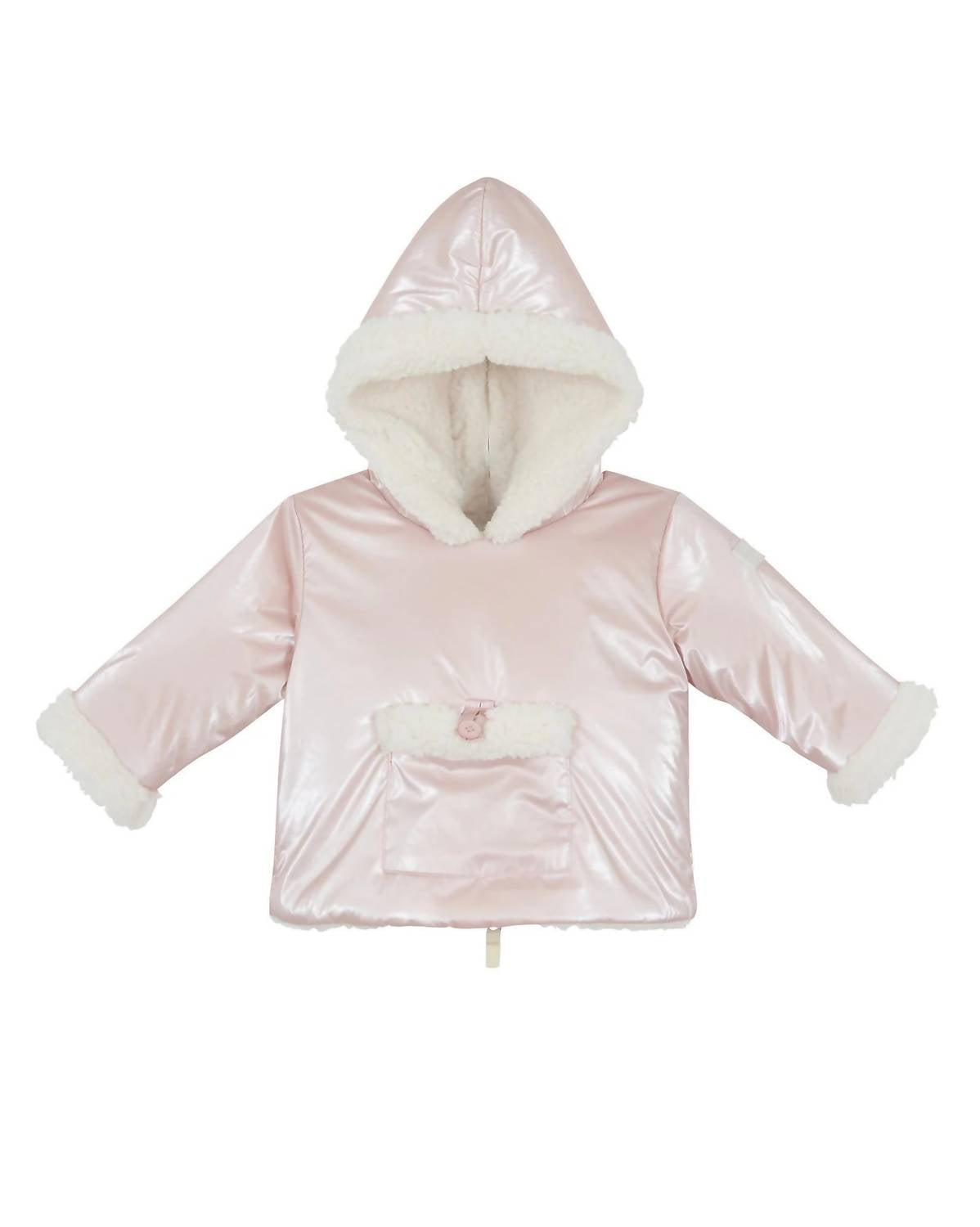 Bonton - Kid's Iridescent Nylon Baby Coat