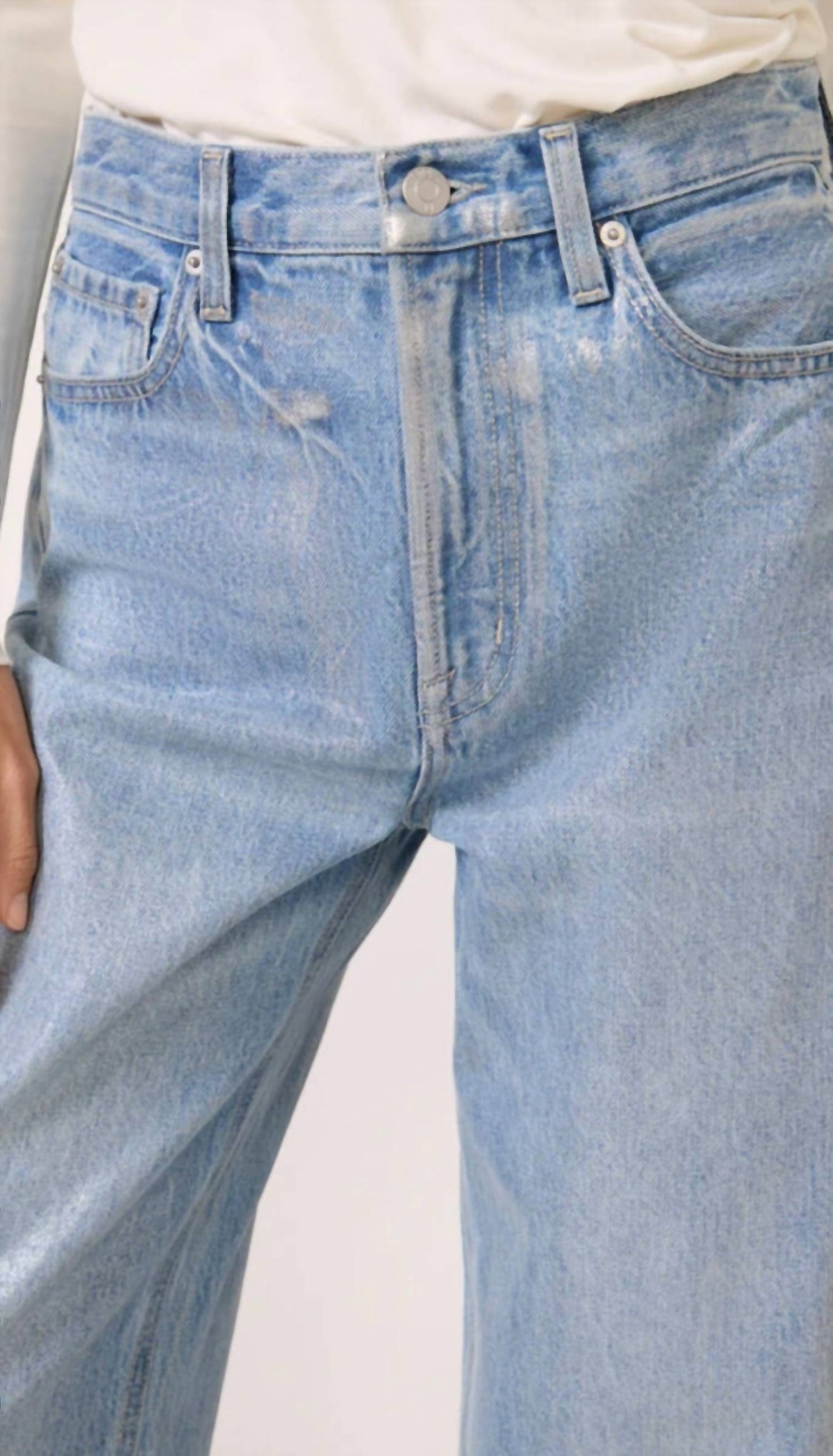 Pistola - Wes High Rise Barrel Jeans