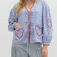 Entro - Ann Gingham Top