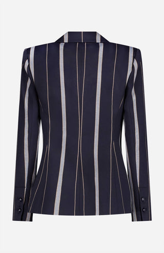 L'Agence - Clementine Stripe Blazer