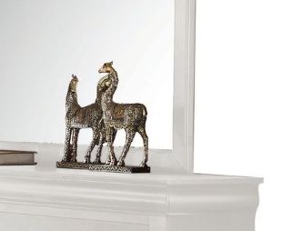 Louis Philippe Bedroom Mirror, Elegant Design