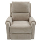 Manual Recliner Massage Chair With Swivel Rocker, 8 Massage Modes, Side Storage Pocket