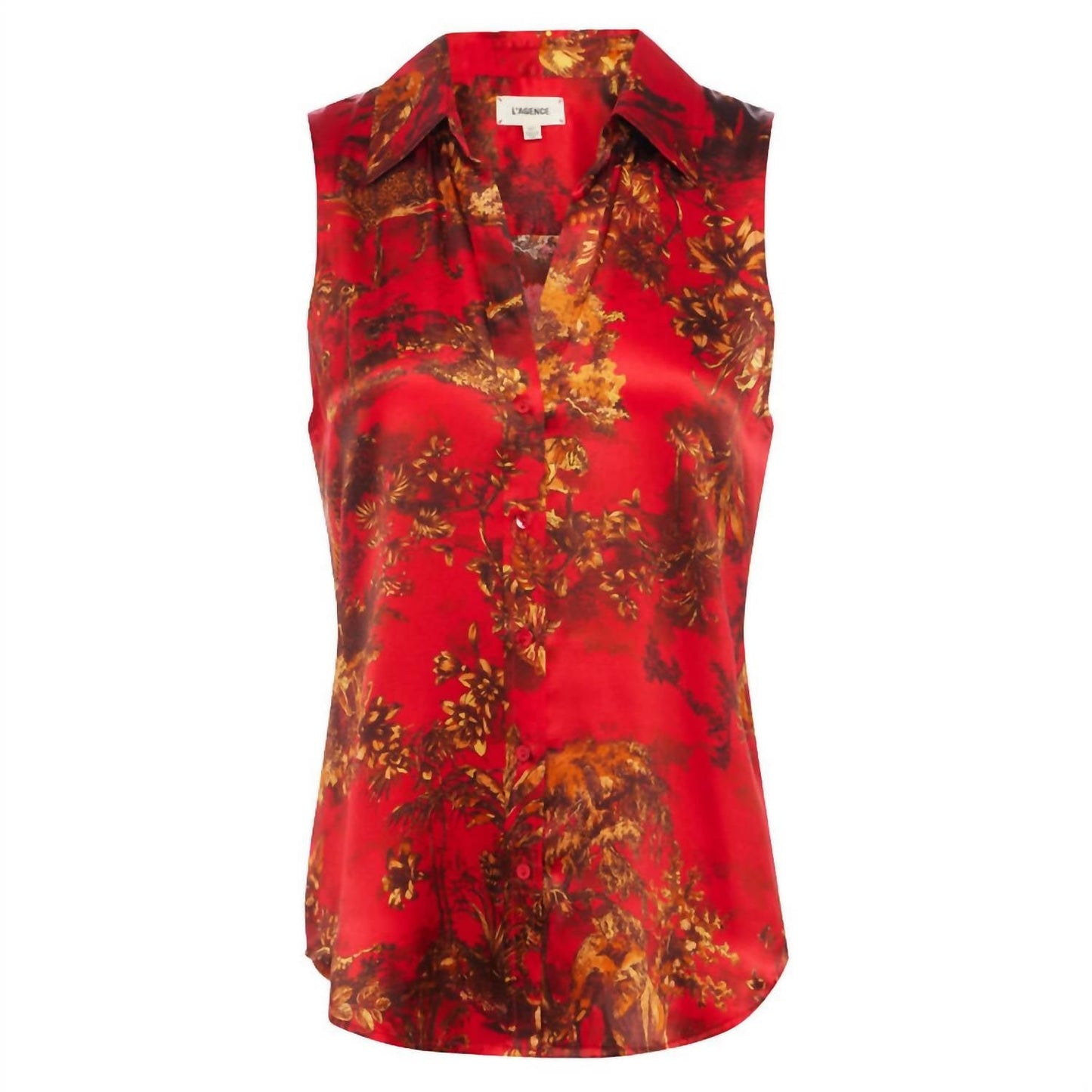 L'Agence - Blusa sem mangas Emmy