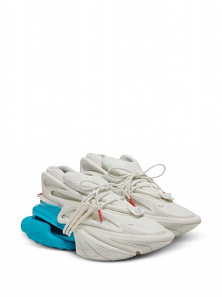 Balmain - Men's Unicorn Low-top Neoprene & Calfskin Chunky Sneakers