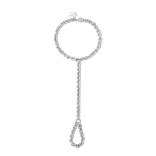 Eklexic - Pulseira de corrente de mão Raya feminina