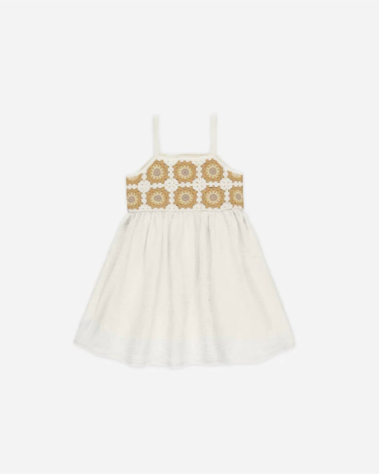 Rylee + Cru - Girls Crochet Sundress Marigold
