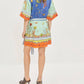 Alemais - Surrealist Summer V Mini Dress