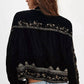 Free People - Maxxie Embellished Velvet Jacket