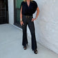 Elan - Banded Bottom Beauty Top