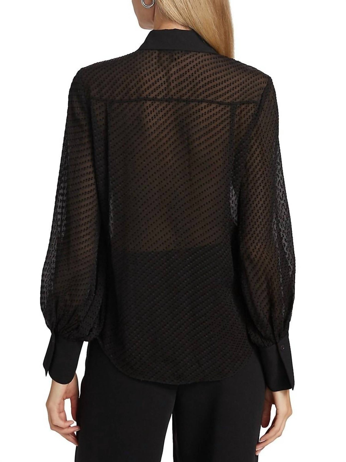 Derek Lam 10 Crosby - Women's Oriel Dobby Dot Jacquard Shirt