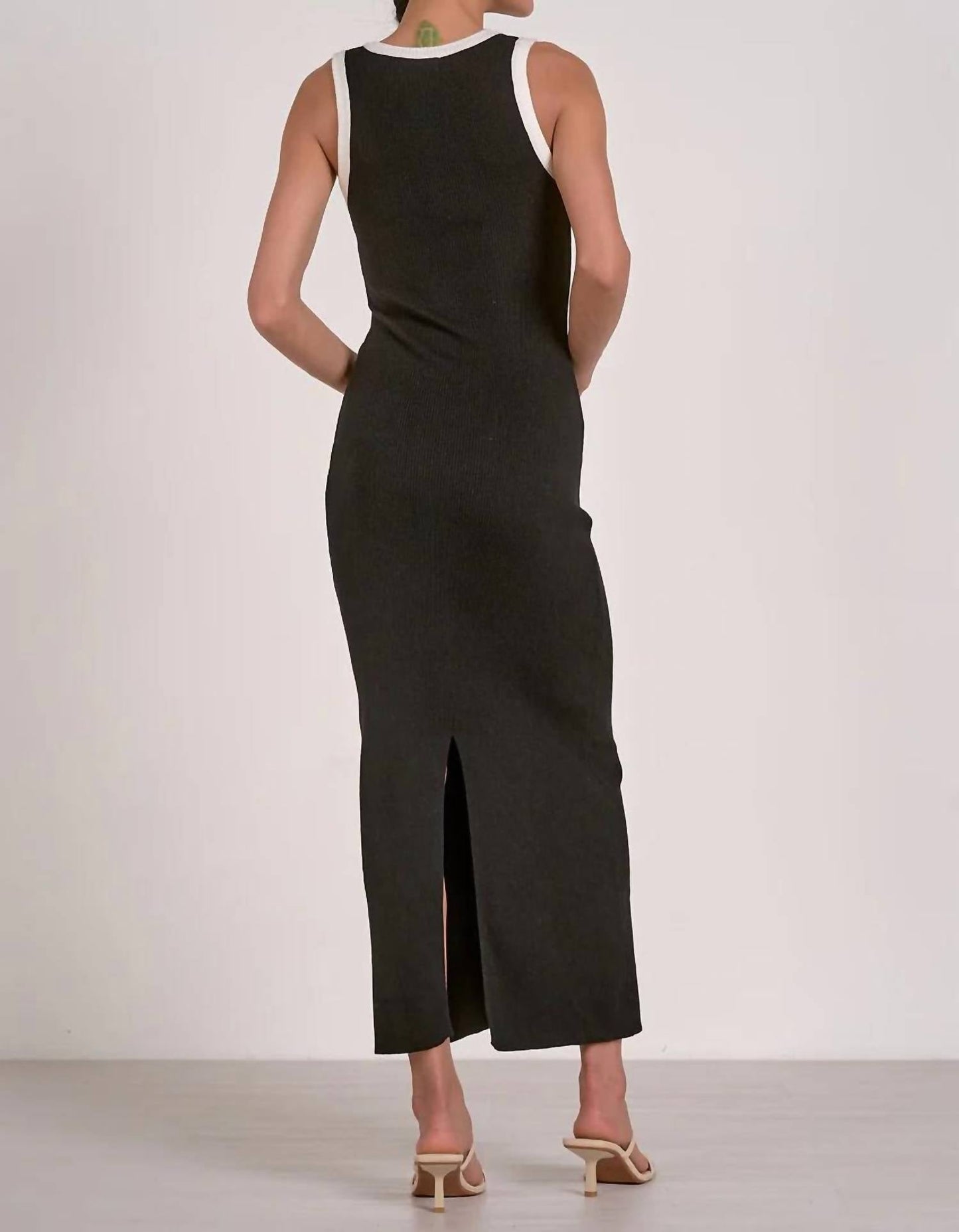 Elan - Women's Romi Detail Sleeveless Maxi Dress
