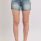 Judy Blue - V-front Vintage Wash Shorts