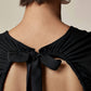 J.Crew - Open-back Puff-sleeve Top In Stretch Cotton Blend