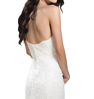 Justin Alexander - Beaded Lace Mermaid Dress